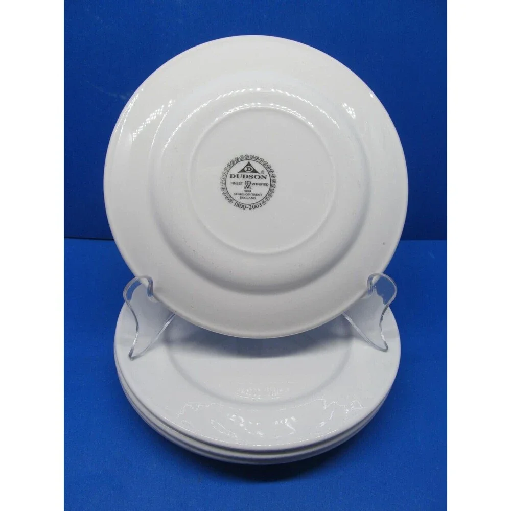 Dudson Olympus Set Of 4 White 6 3/8